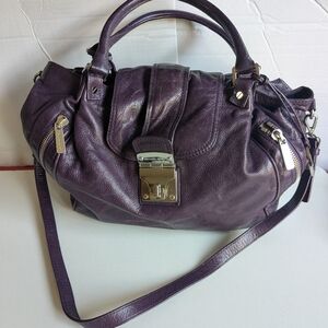 Michael Kors Leather Satchel Bag..